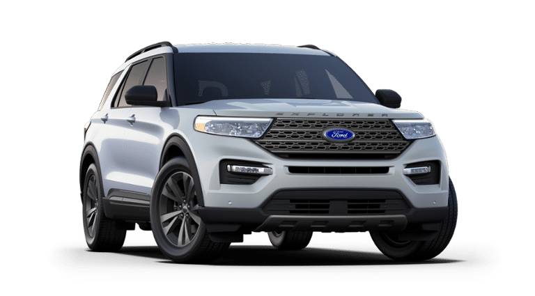 21 Ford Explorer Xlt Iconic Silver 2 3l Ecoboost Engine George Stockfish Ford Sales